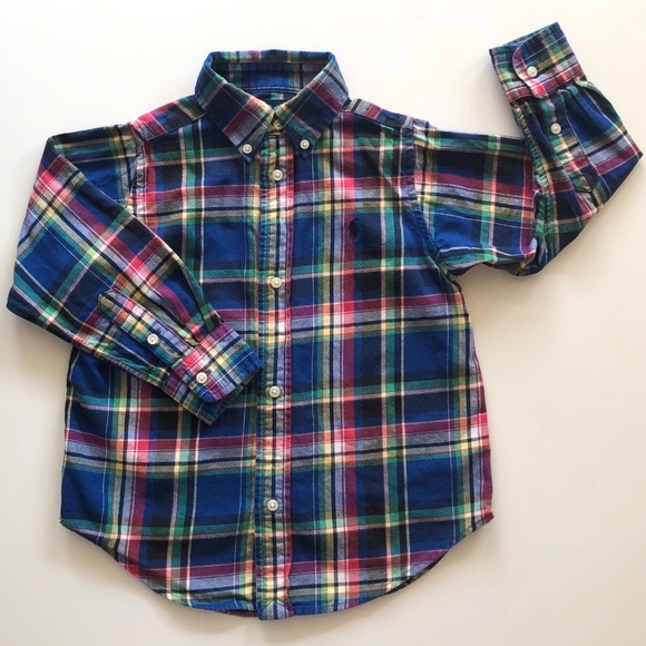 Ralph Lauren Other - Ralph Lauren Boy’s Long Sleeve Button Up Shirt 3T